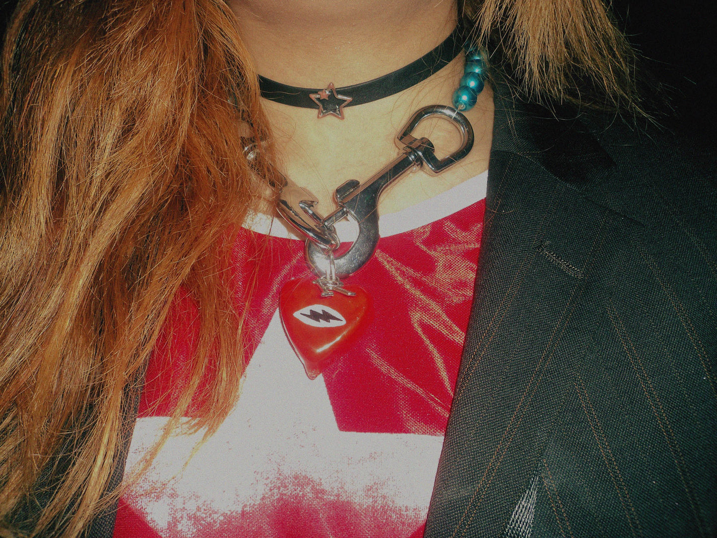 Fake heart neckshit