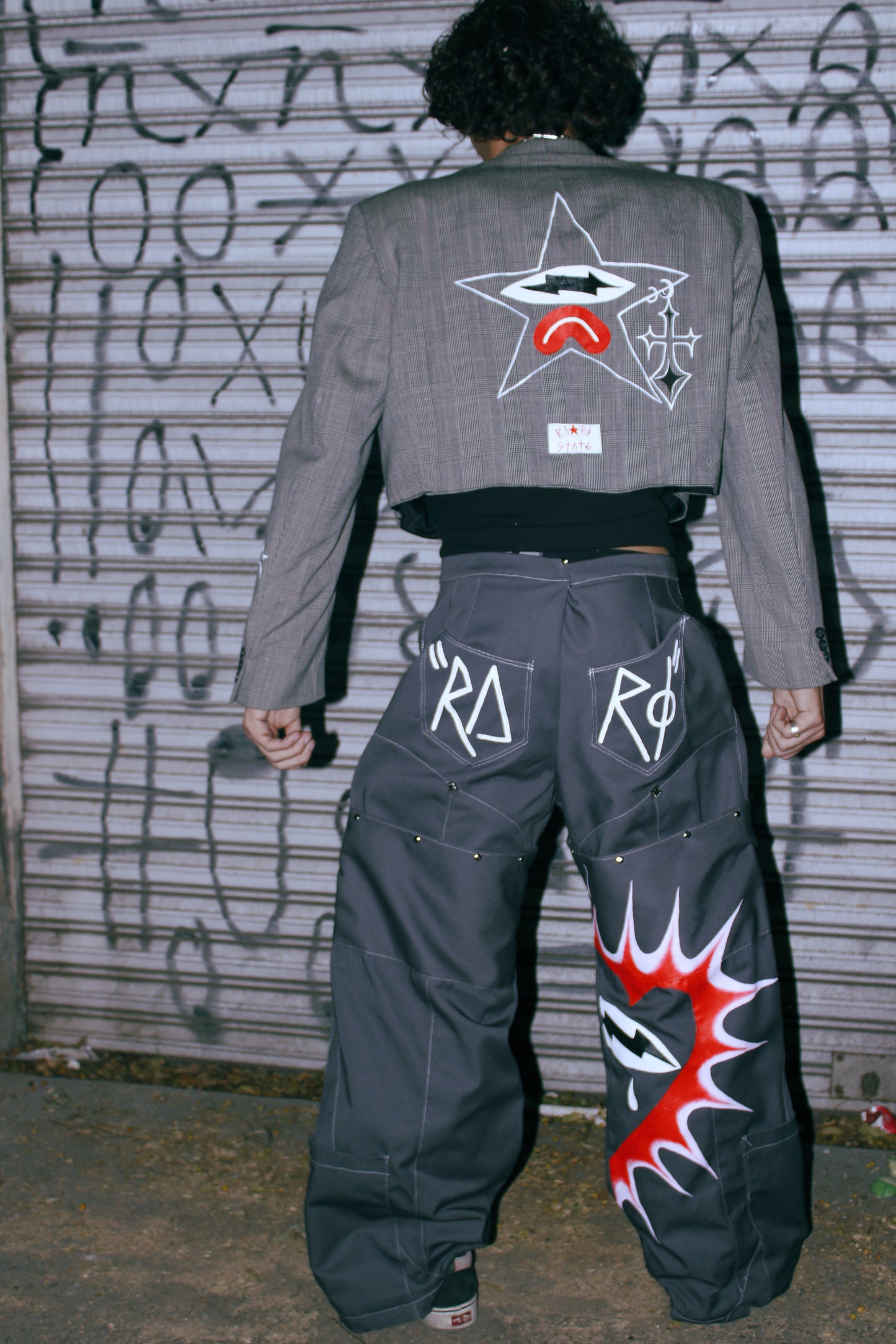 Almas grises jeans