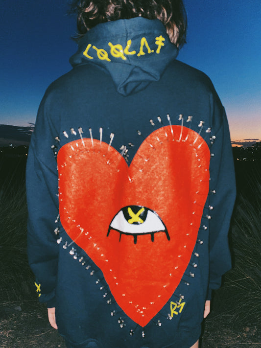 Clip Heart hoodie