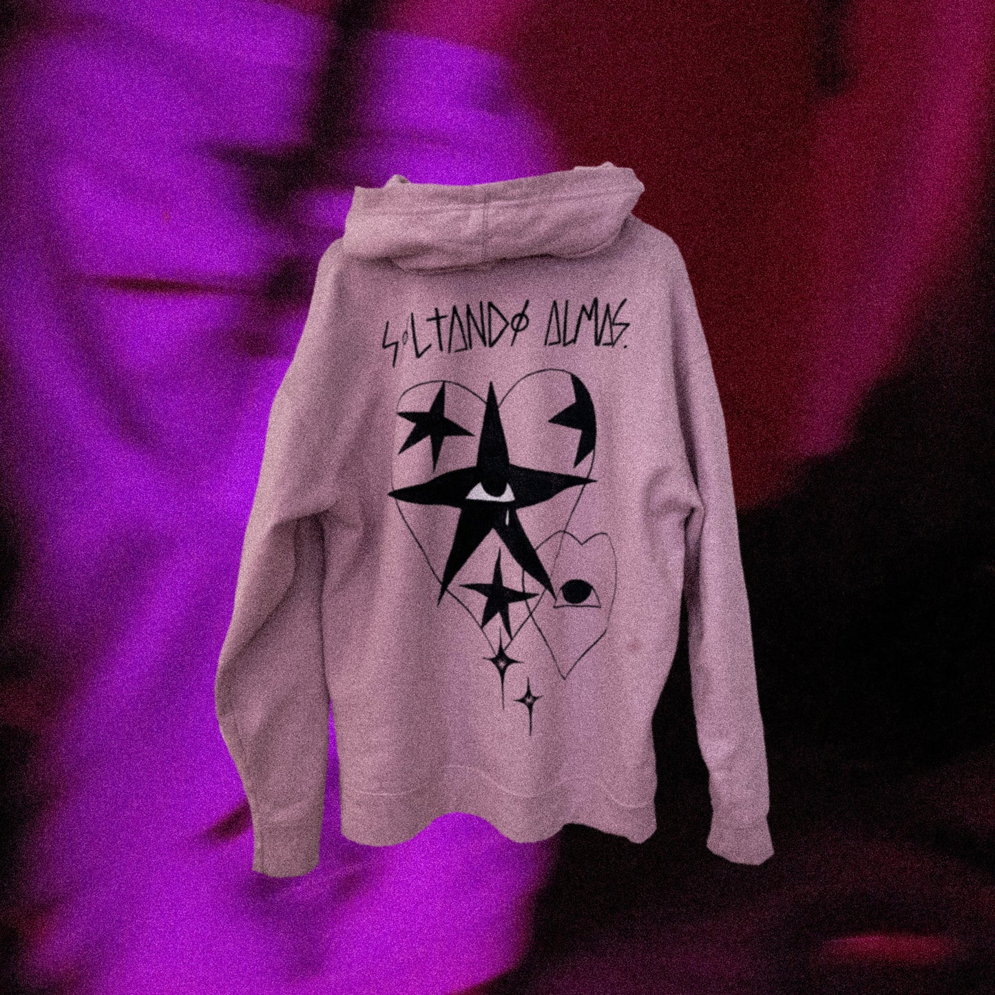 Lágrimas rosas hoodie