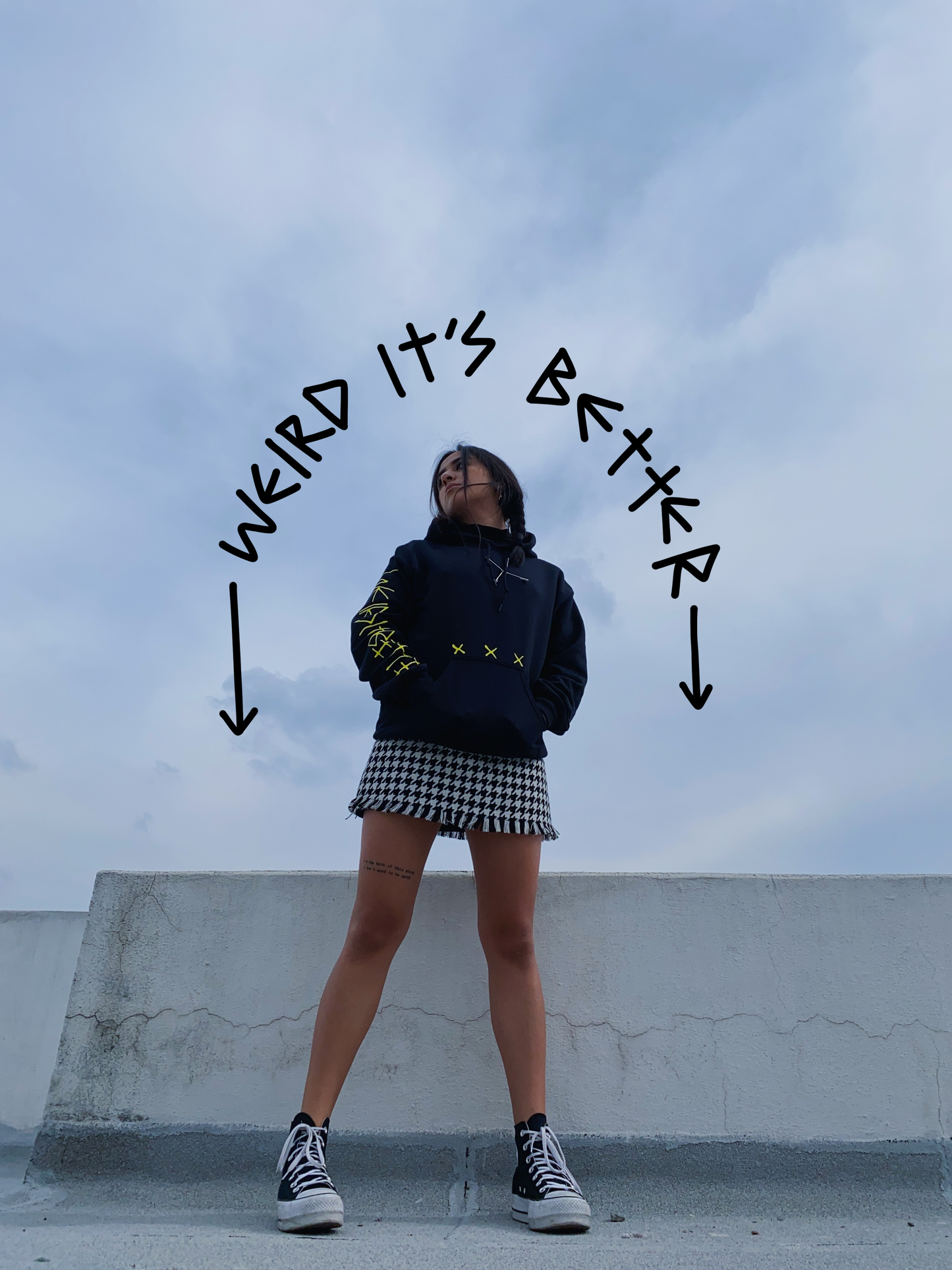 Clip Heart hoodie
