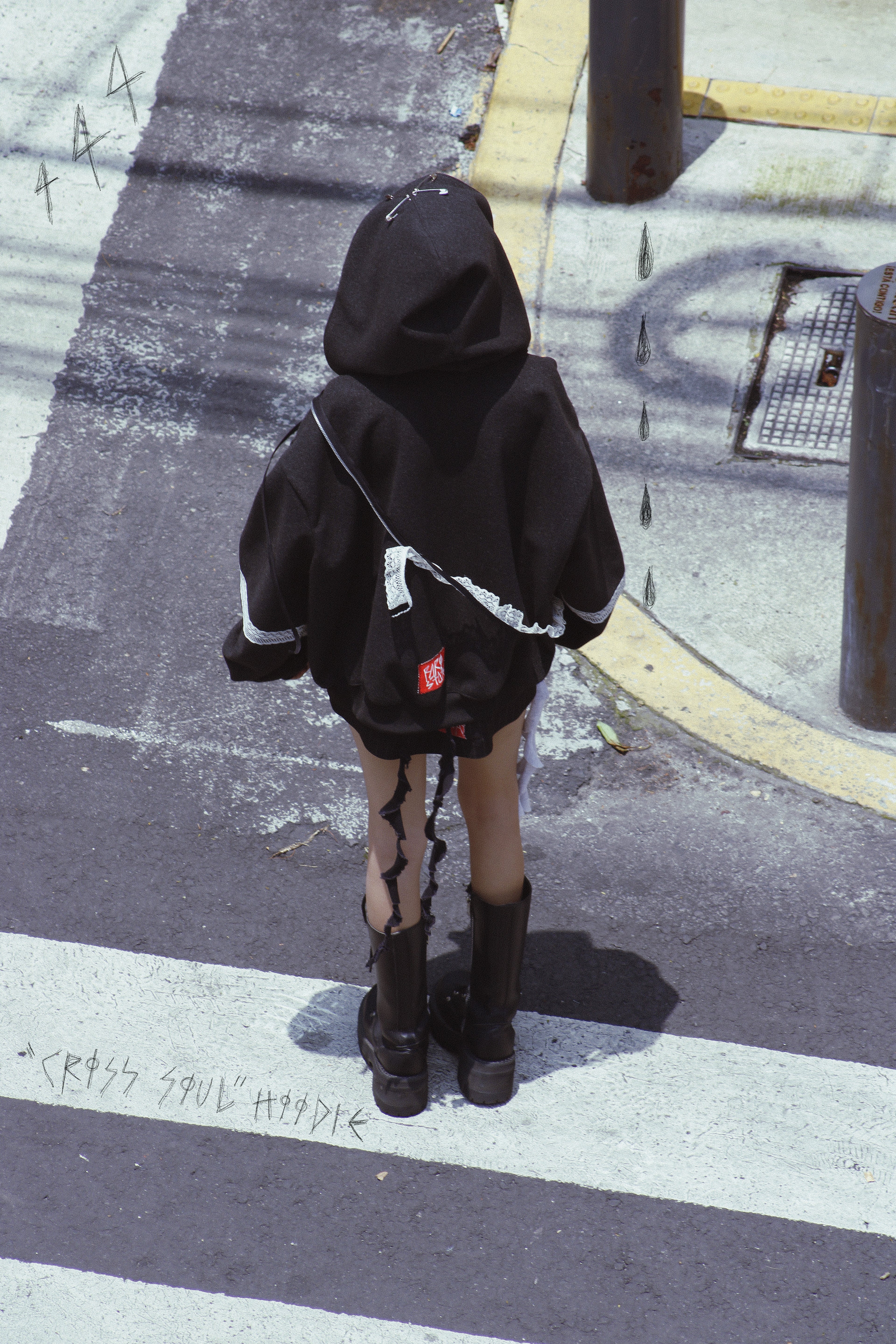 “Cross soul” hoodie