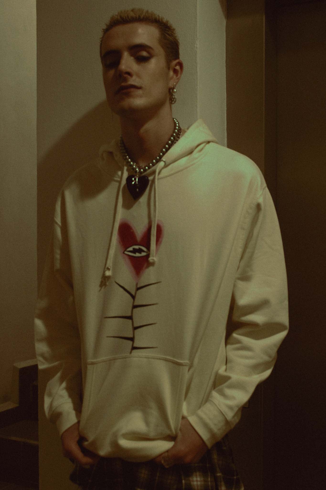 “ROTO” Heart hoodie