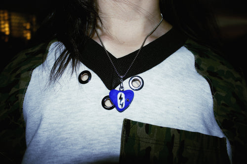 Blue Mini neckshit 555
