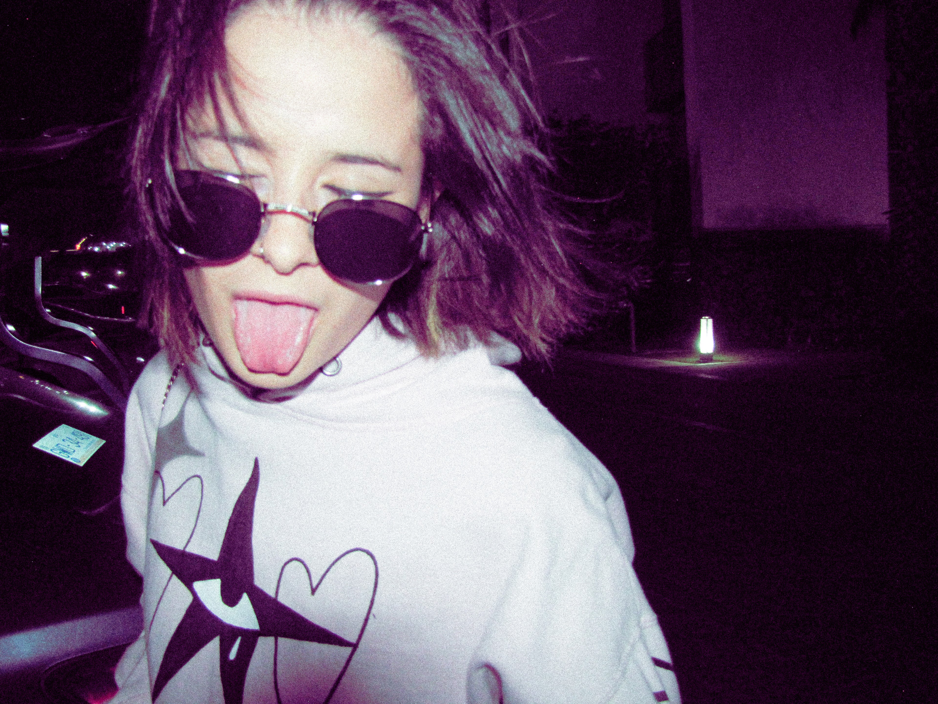 Lágrimas rosas hoodie